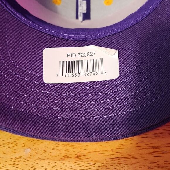 Top of the World LSU Purple Baseball Velcro Hat - New - Picture 7 of 8
